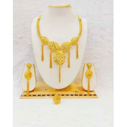 Neckless Set Gold 55