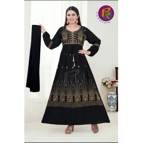 Ladies DARK blue Gown