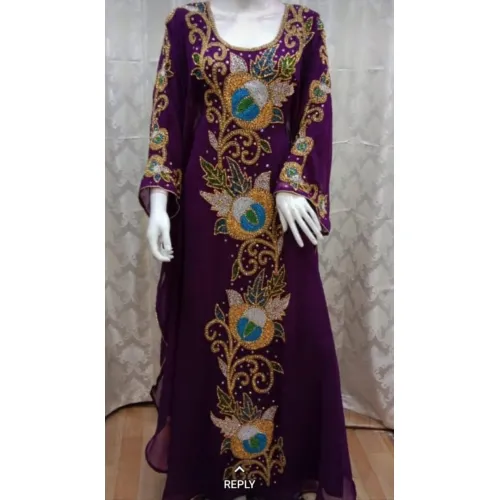 Ladies Dark Maroon Gown