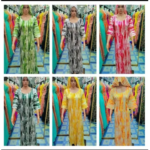 LADIES MIXED COLOURS GOWNES (2)