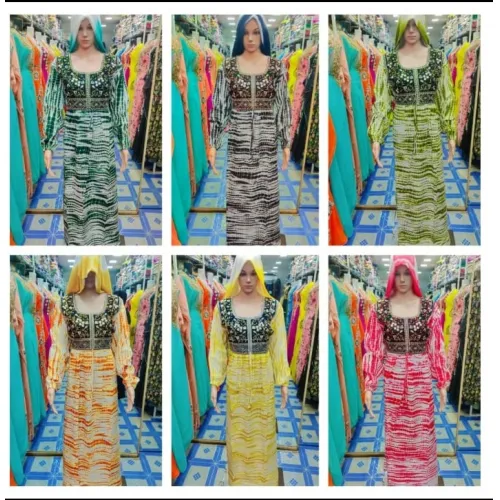 LADIES MIXED COLOURS GOWNES