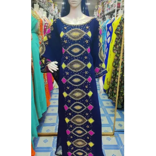 LADIES NAVY BLUE GOWNE (2)