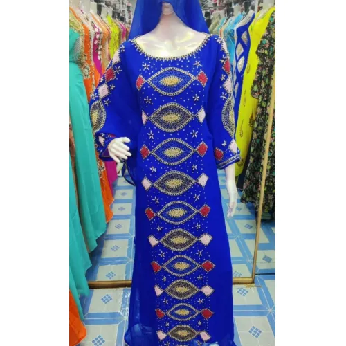 LADIES ROYAL BLUE GOWNE